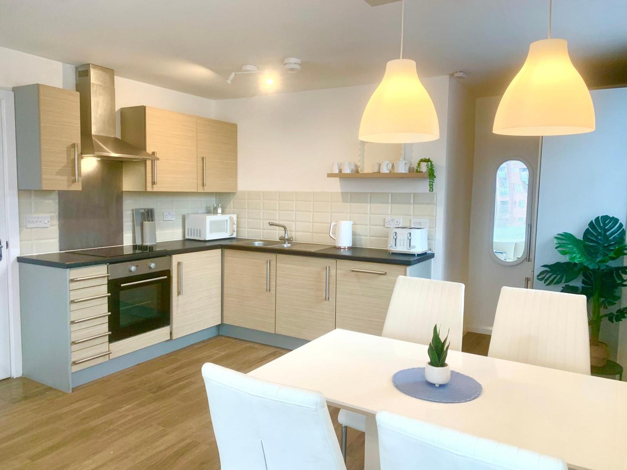 Large Modern 3 Bedroom City Centre Apartment ,Free Parking Liverpool Esterno foto